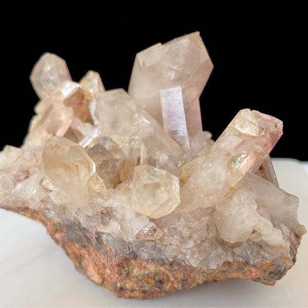 Amas de cristaux de quartz no.202 - Cristal du Lac