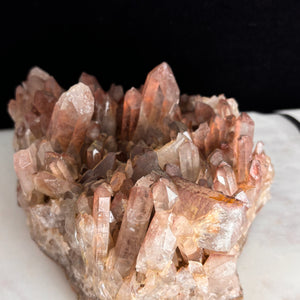 Amas (matrice) Cristal de Quartz hématoïde du Québec no.229