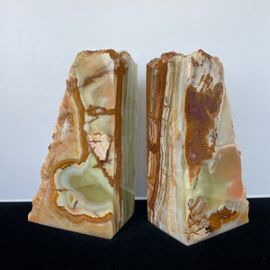 Pair of onyx bookends