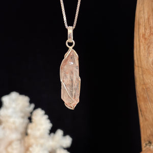 Pendentif Cristal de Quartz du Québec no.110