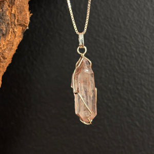 Pendentif Cristal de Quartz du Québec no.110