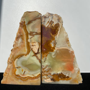 Pair of onyx bookends