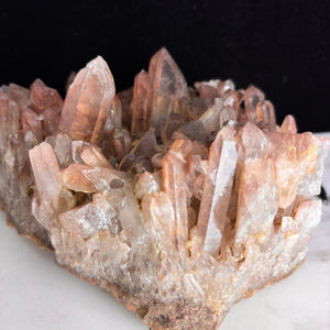 Amas (matrice) Cristal de Quartz hématoïde du Québec no.229