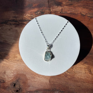 Bijou, pendentif d'Aigue-marine (Aquamarine)