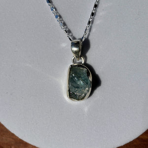 Bijou, pendentif d'Aigue-marine (Aquamarine)