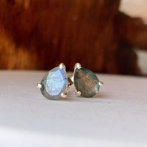 Boucles d'oreilles Labradorite