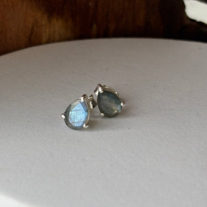 Boucles d'oreilles Labradorite