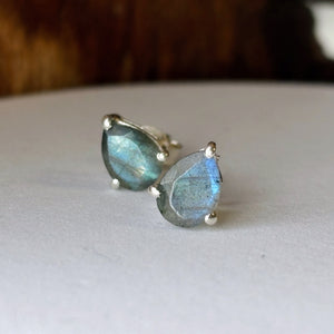 Boucles d'oreilles Labradorite