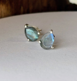Boucles d'oreilles Labradorite