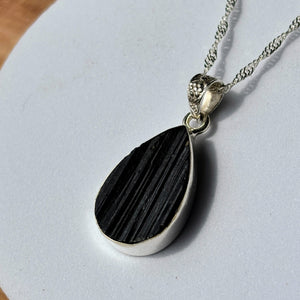 Pendentif Tourmaline noire