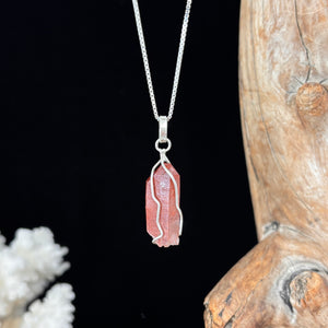 Pendentif Cristal de Quartz de Québec no.401
