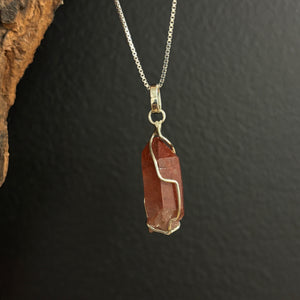 Pendentif Cristal de Quartz de Québec no.401