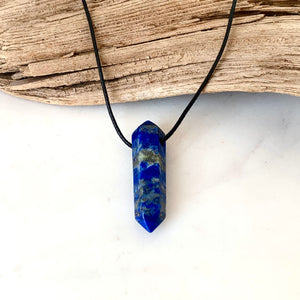 Bijou, pendentif pointe Lapis-Lazuli